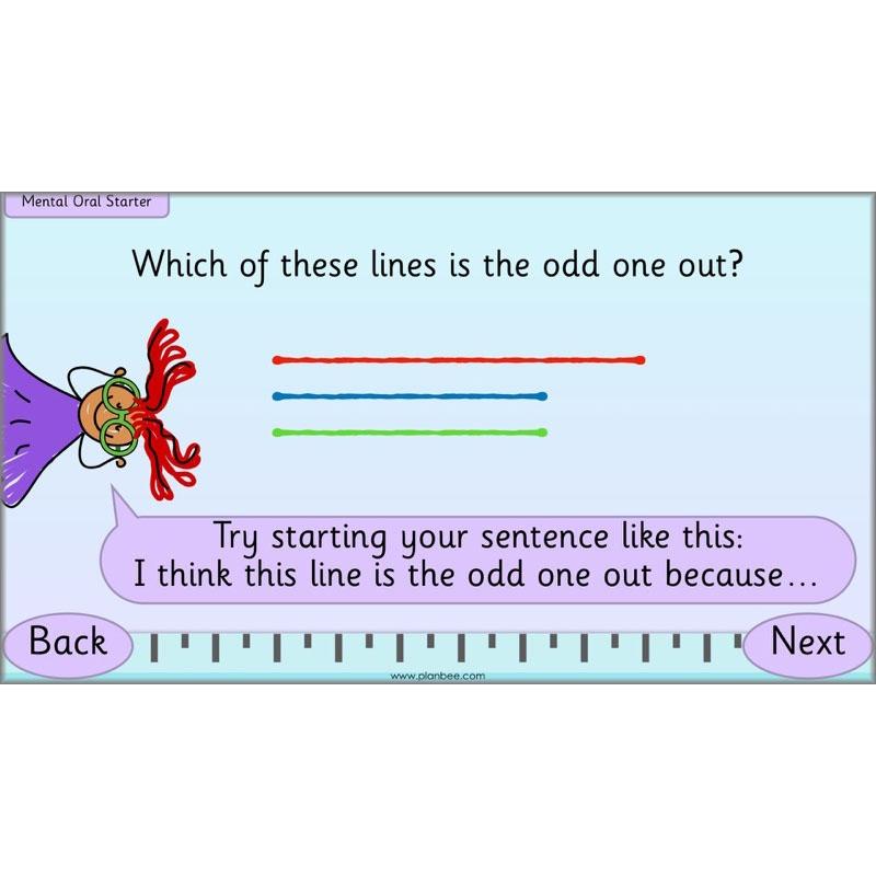 PlanBee Let's Use a Ruler! - KS1 Complete Maths Planning and Resources