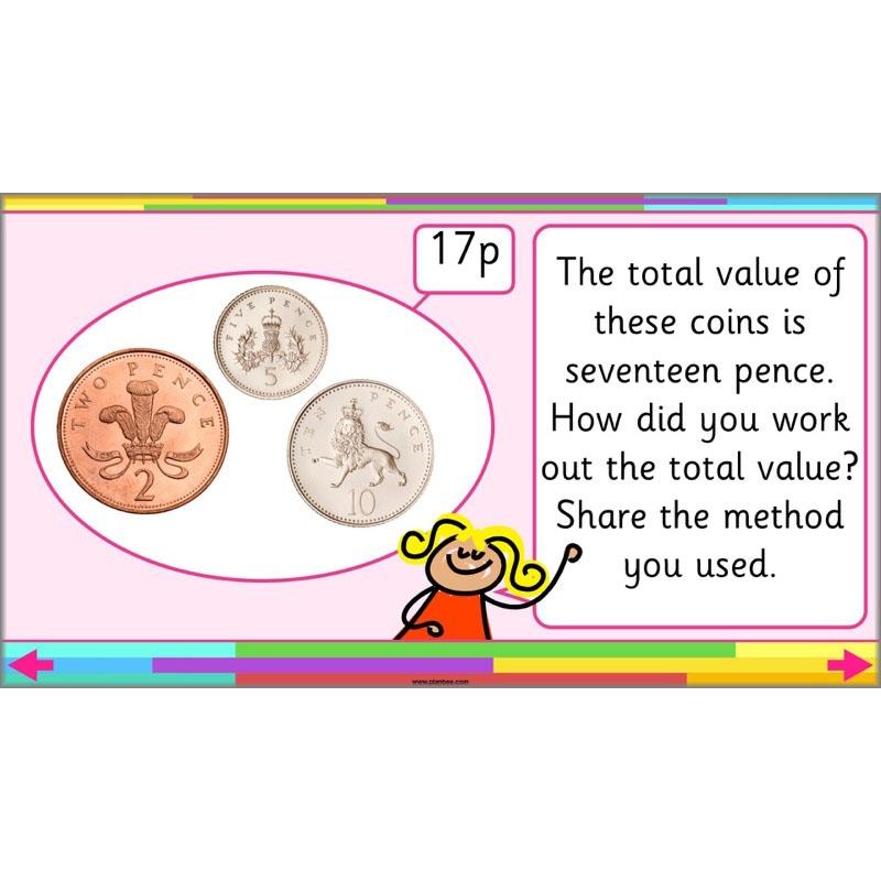 PlanBee Let’s make totals using coins 1 -  Year 1 Key Stage 1 Maths plans