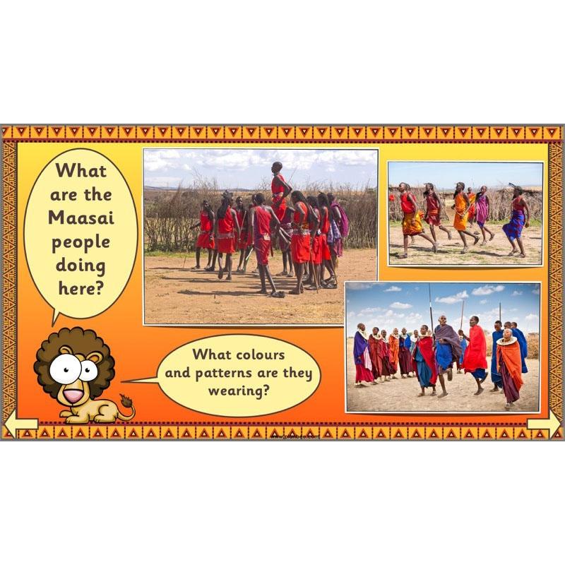 PlanBee African Art KS1: Year 1 & 2 Art Lessons by PlanBee