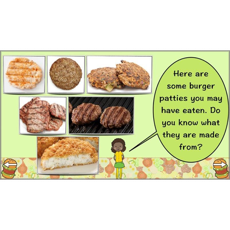 PlanBee KS2 Kids Burger Recipe Lessons by PlanBee