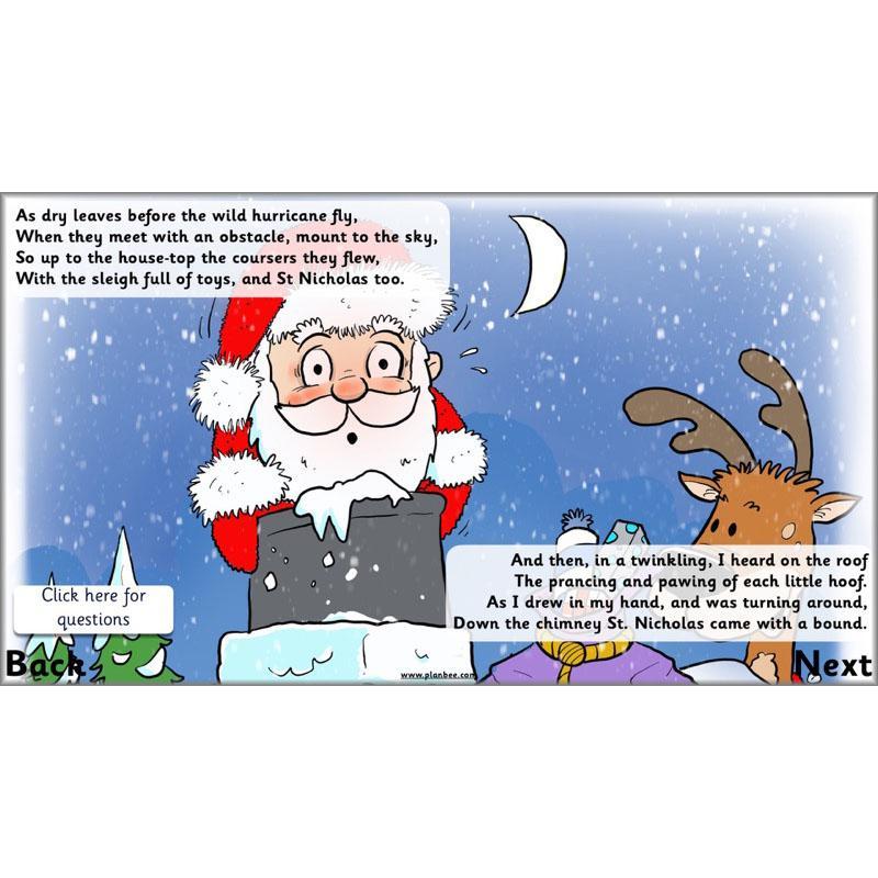 PlanBee Twas the Night Before Christmas Lesson Plans | Year 2 Poetry