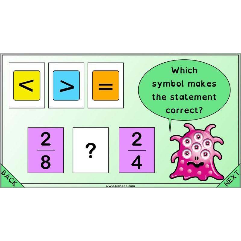 PlanBee Proportion Problems: Year 4 fractions problem solving