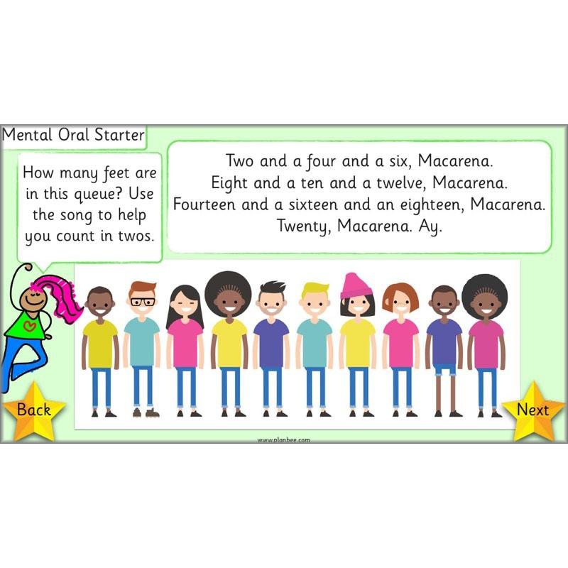 PlanBee What is a half? - KS1 Year 1 lesson pack