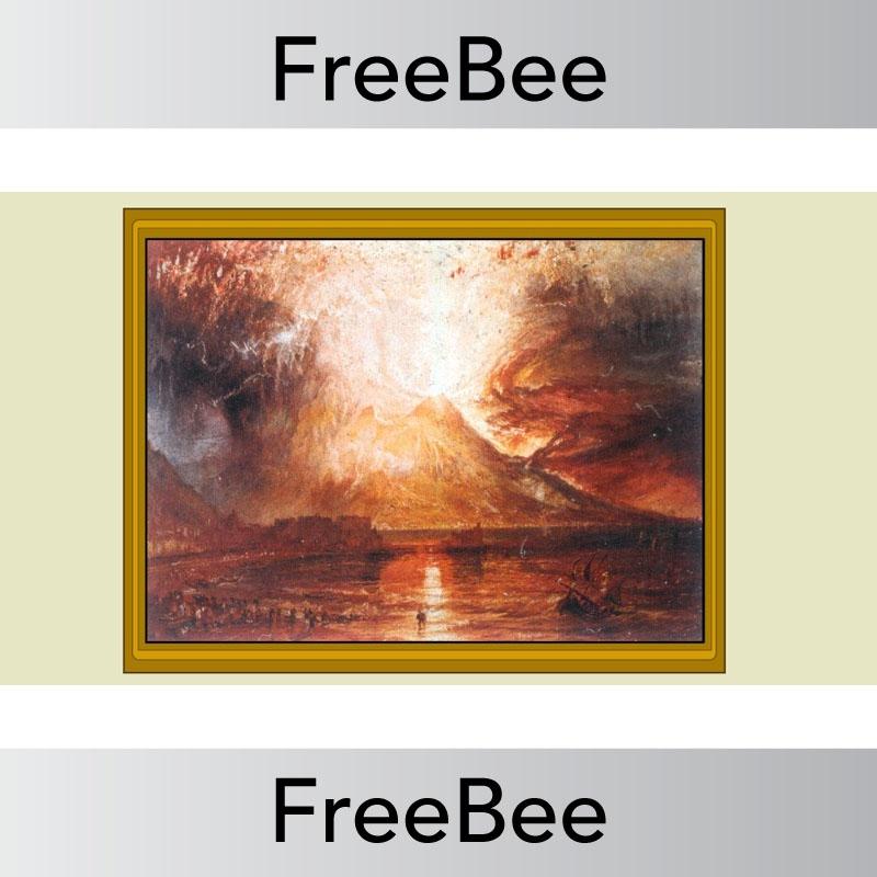 PlanBee Free Artwork of the Day Discussion Slides by PlanBee