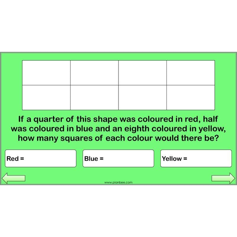 PlanBee Fractions in Action: KS2 Maths Year 3  Lesson Plans and Resources