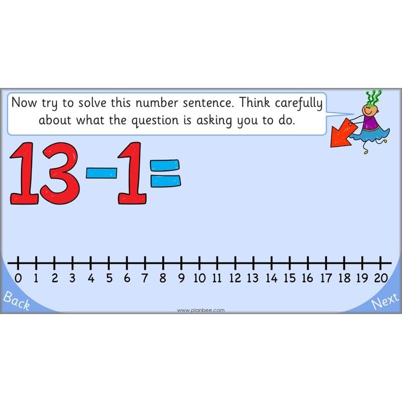PlanBee Let's use numbers to 100 - Year 1 Maths resource pack
