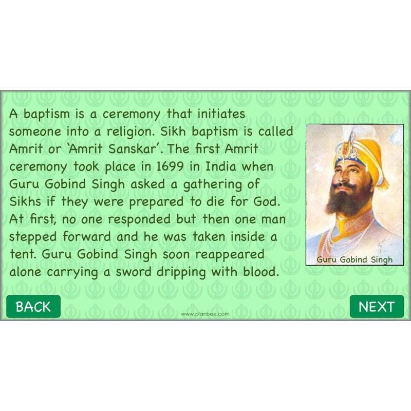 PlanBee Sikh Rites of Passage: KS2 RE lesson planning pack