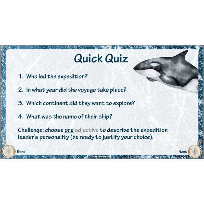 PlanBee Shackleton's Journey KS2 English Planning | PlanBee