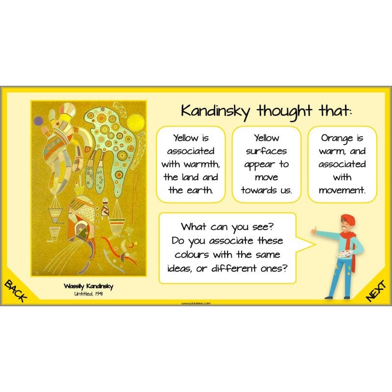 PlanBee Free Wassily Kandinsky for kids art lessons | PlanBee