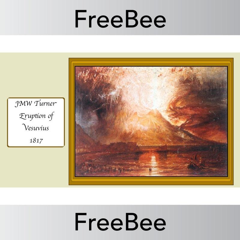 PlanBee Free Artwork of the Day Discussion Slides by PlanBee