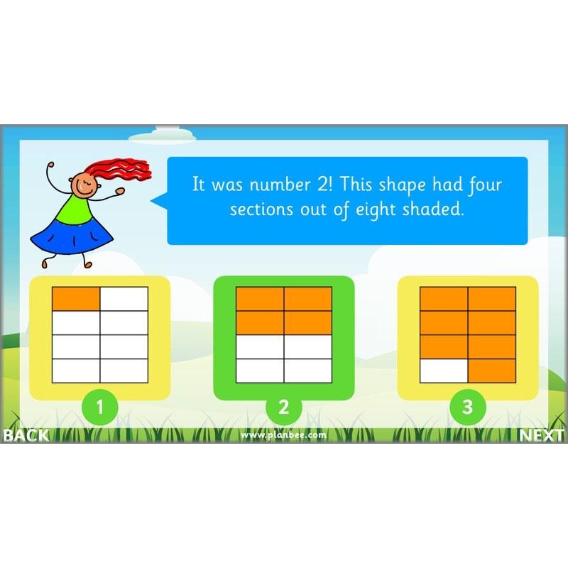 PlanBee Can we find fractions of numbers? Year 2 Fractions Planning