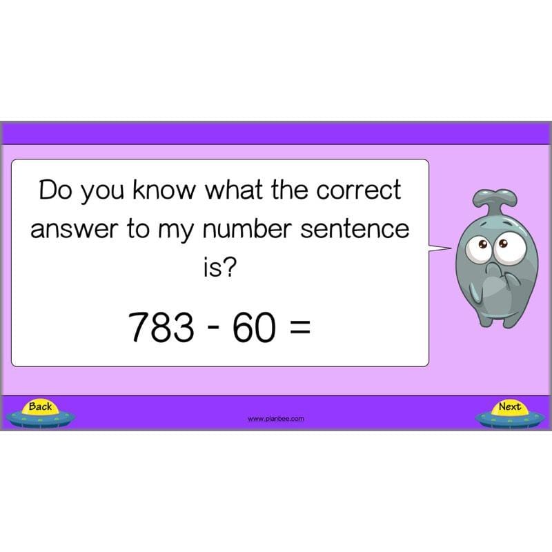 PlanBee Mental Subtraction: Addition and Subtraction Year 3 Maths