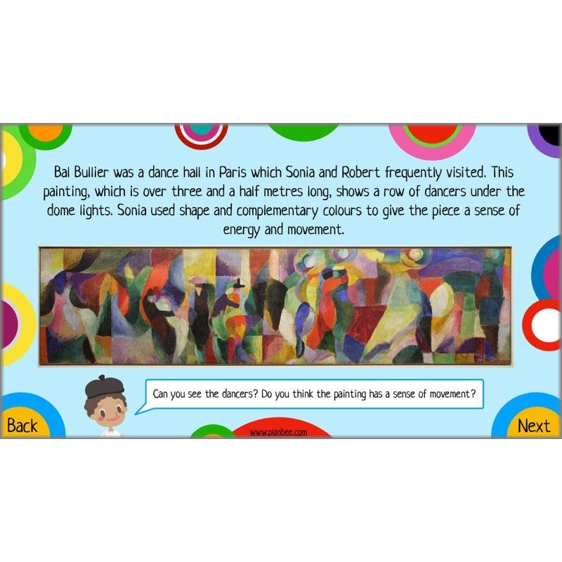 PlanBee Sonia DelaunayKS2 Art scheme of work by PlanBee