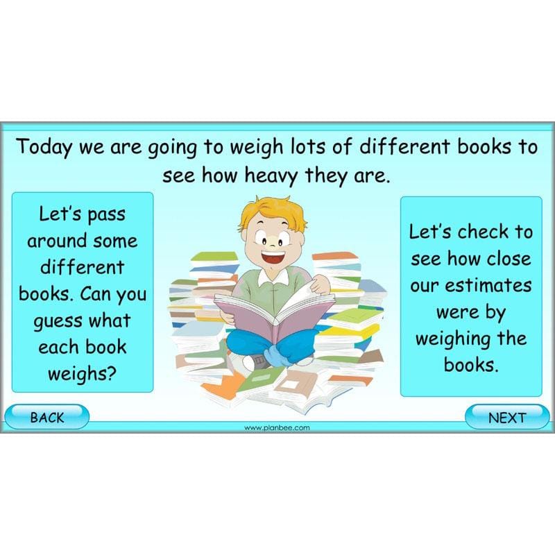 PlanBee What is Weight? Complete Primary Maths Lessons for Year 3