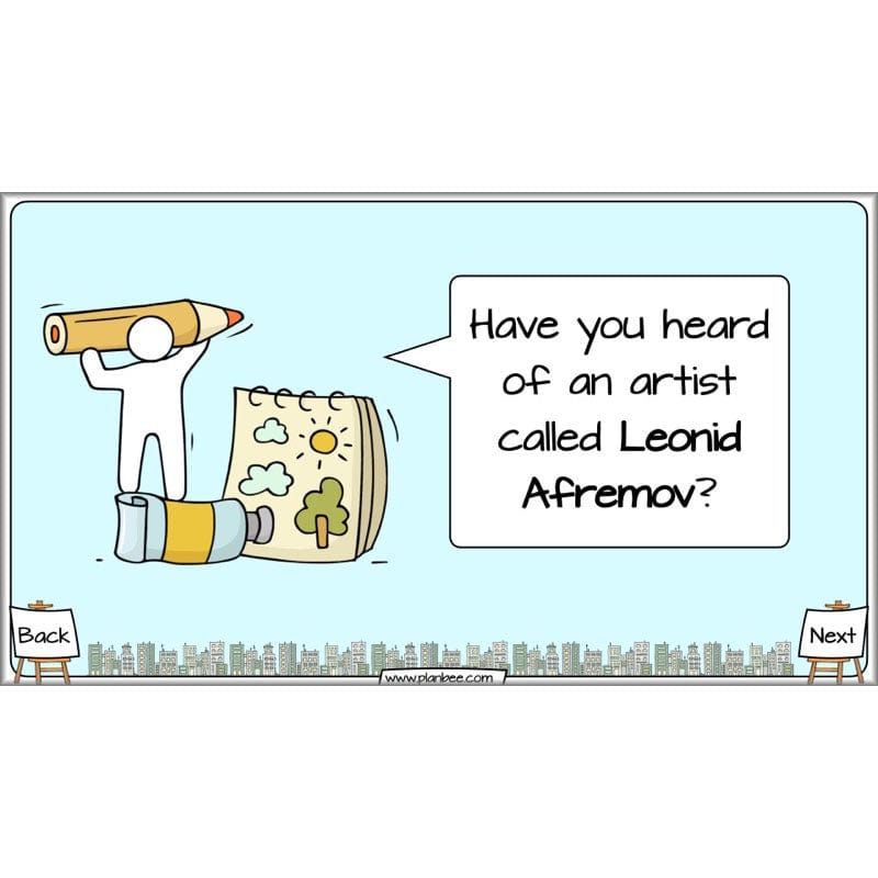 PlanBee Cityscapes Art Lessons for KS2 created by PlanBee