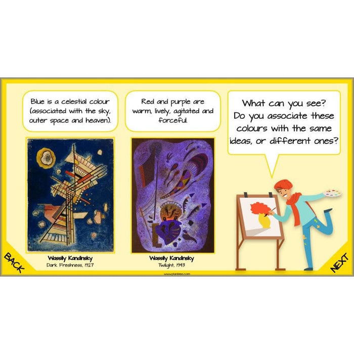 PlanBee Free Wassily Kandinsky for kids art lessons | PlanBee