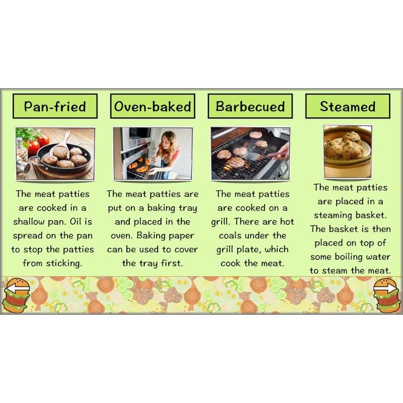 PlanBee KS2 Kids Burger Recipe Lessons by PlanBee