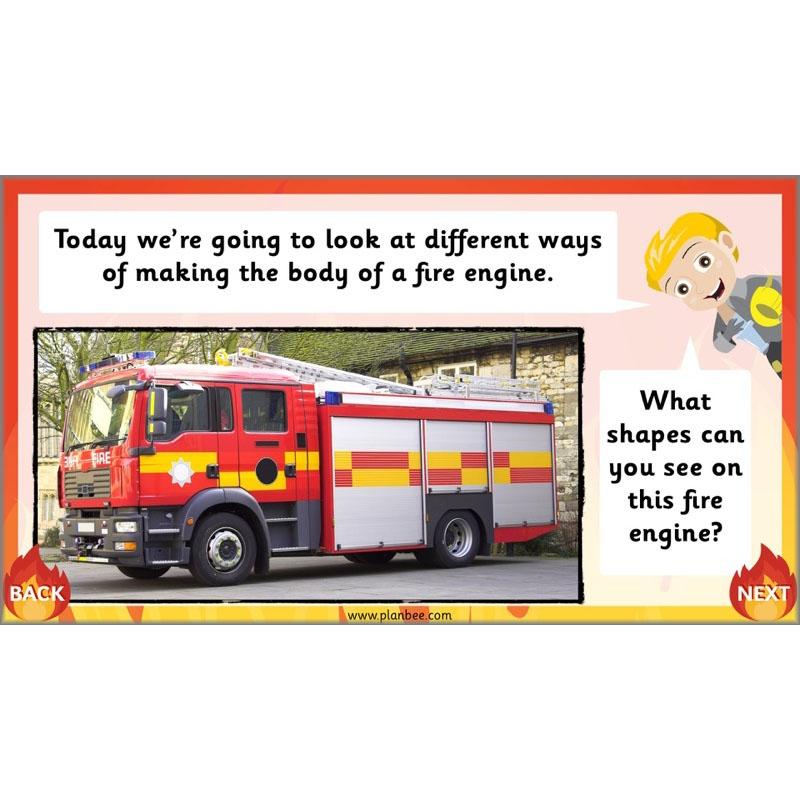PlanBee How to Make a Fire Engine | KS1 DT lessons by PlanBee