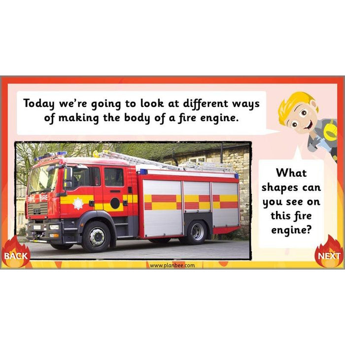 How to Make a Fire Engine | KS1 DT lessons by PlanBee