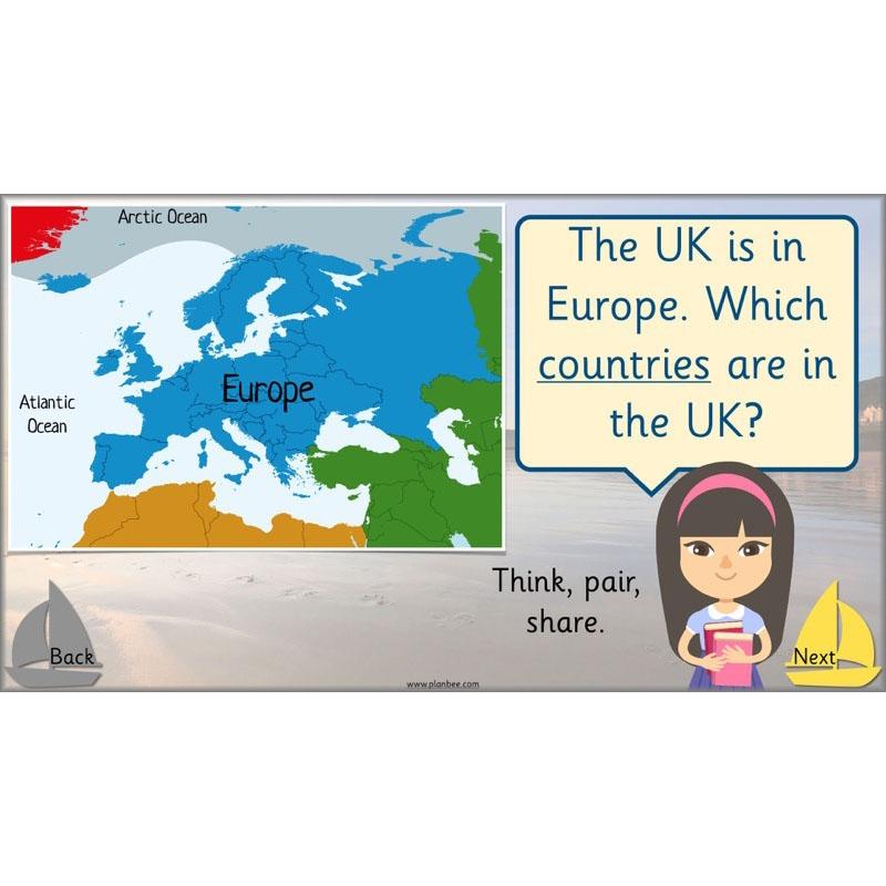 PlanBee At The Seaside KS1 Geography Lessons by PlanBee