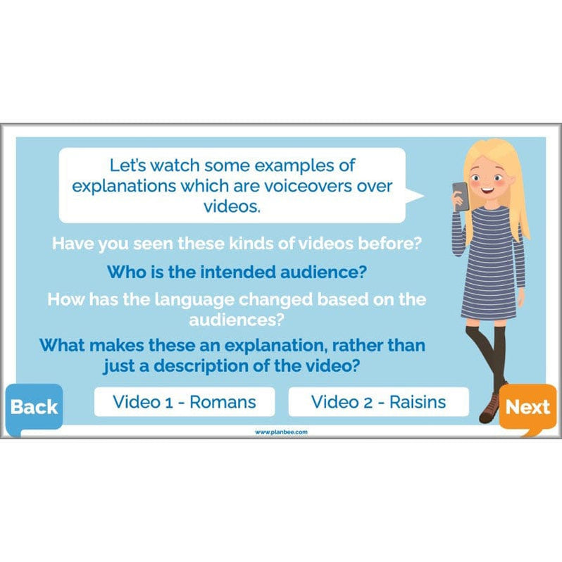 Explanation Texts Year 6 PlanBee English