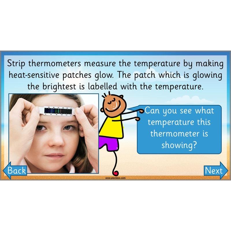 PlanBee How hot is it? - Year 2 Maths - Measurement Planning
