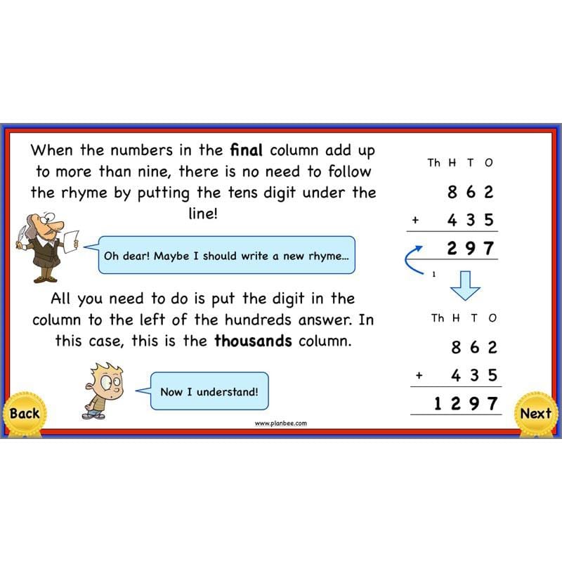 PlanBee Using Addition & Subtraction 1 - Year 4 Maths Planning and Resources