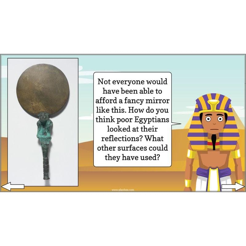 PlanBee Ancient Egypt Science - Light and Shadow: Year 3 Science