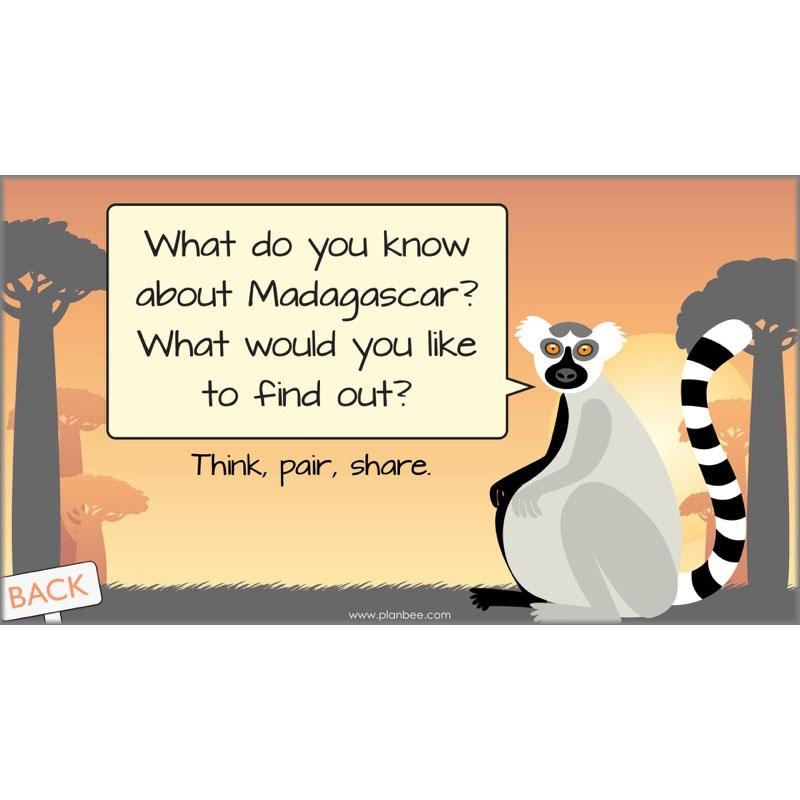 PlanBee Exploring Madagascar: LKS2 Year 3 & Year 4 set of Geography lessons