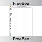 PlanBee FREE Tally Chart or Pictogram Template by PlanBee