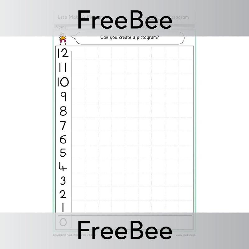 PlanBee FREE Tally Chart or Pictogram Template by PlanBee