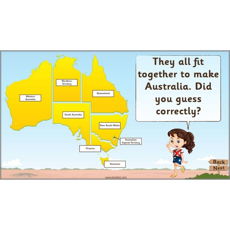 PlanBee Let's visit Australia - KS1 Geography lessons: Year 1 & Year 2