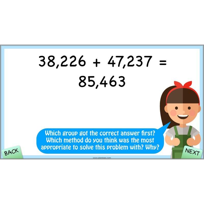 PlanBee Mental & Written Addition - Year 5 Maths Planning - PlanBee