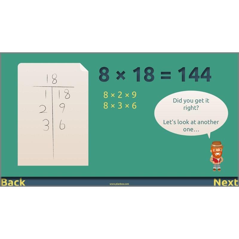 PlanBee Multiplying Doubles & Digits - Complete Year 4 Maths Plans & Resources