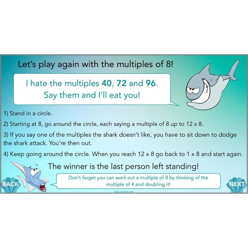 PlanBee Times Table Facts - Complete Maths Planning and Resources for Year 4