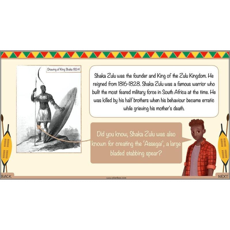 The Zulu Kingdom KS2 History Lesson Pack by PlanBee