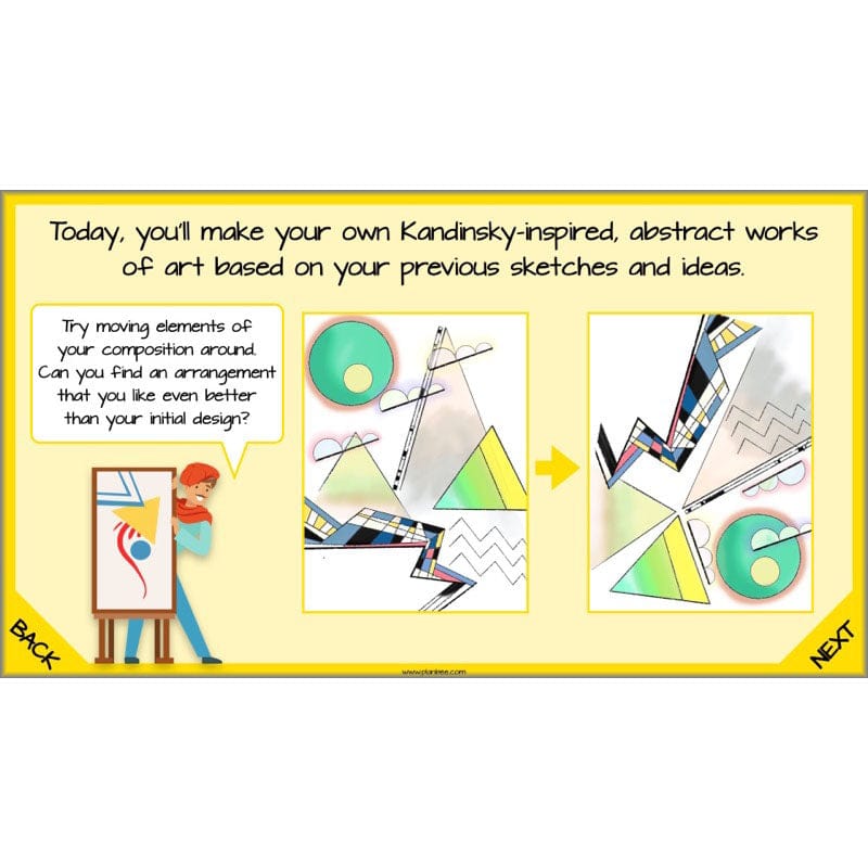 PlanBee Free Wassily Kandinsky for kids art lessons | PlanBee