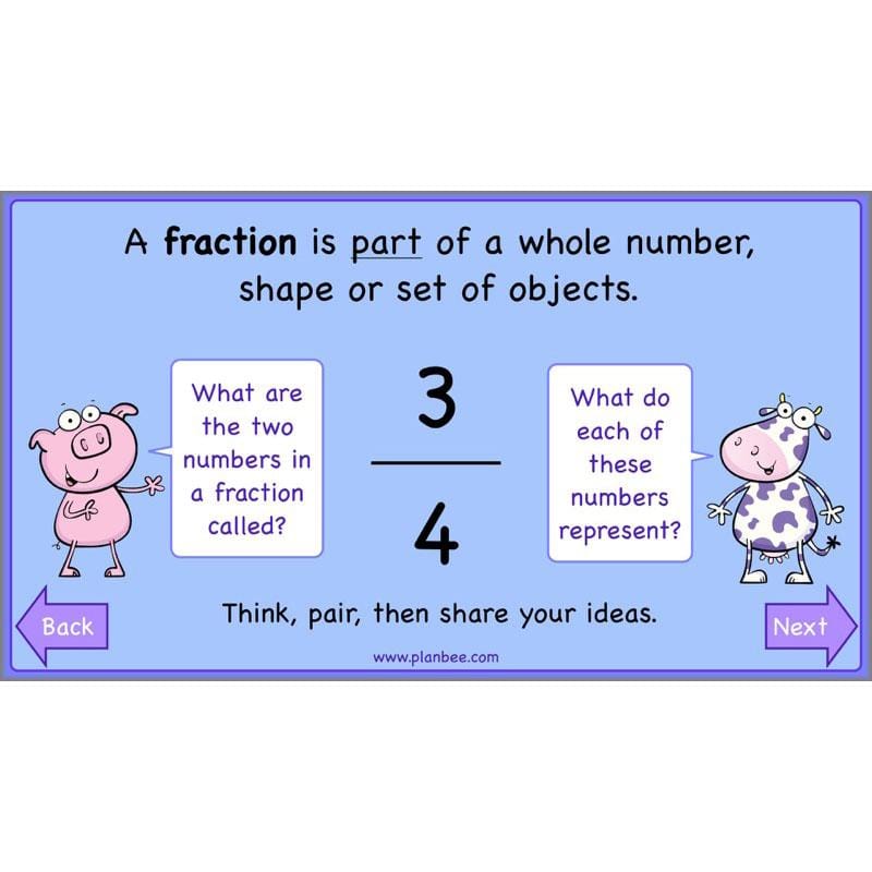 PlanBee Finding Fractions: Year 3 fractions of amounts plans and resources