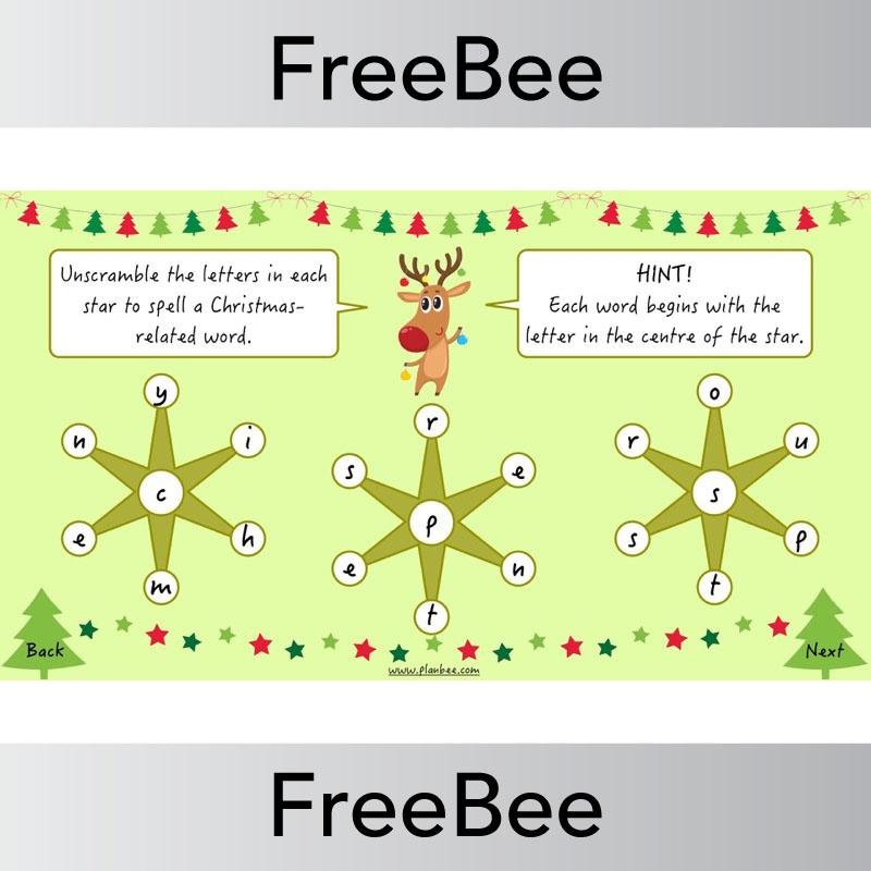 PlanBee Christmas Brain Teasers | A PlanBee Free Resource