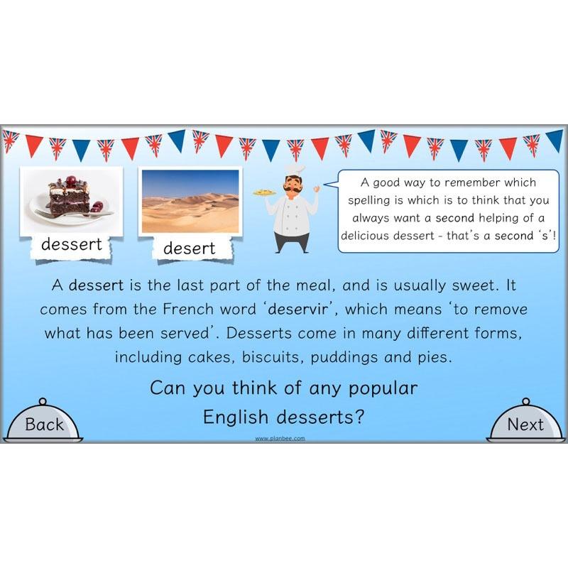 PlanBee Great British Dishes: KS2 DT scheme of work by PlanBee
