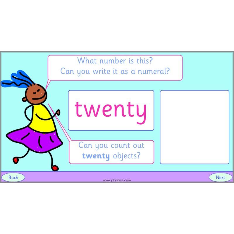 PlanBee Identify Numbers 1-20 Year 1 Maths by PlanBee