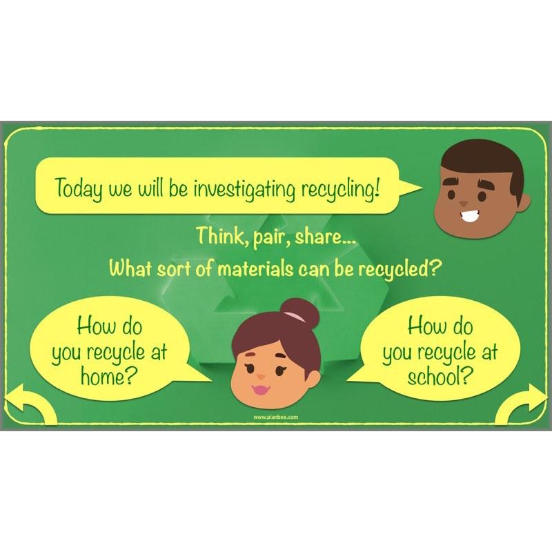 PlanBee Reduce, Reuse, Recycle | Recycling KS2 ESR by PlanBee