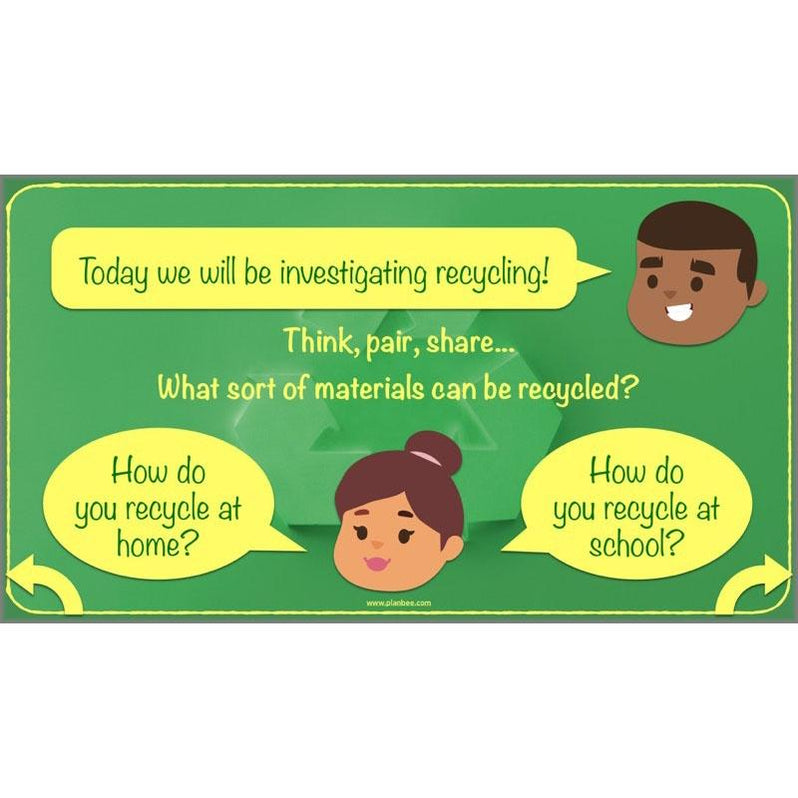 Reduce, Reuse, Recycle | Recycling KS2 ESR by PlanBee
