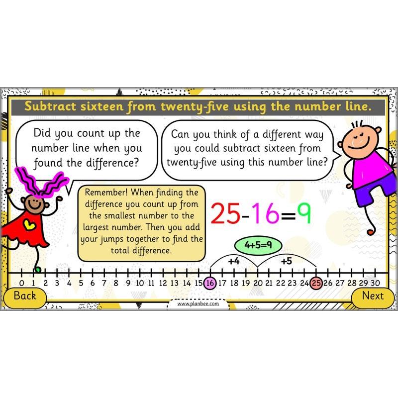 PlanBee How Can We Subtract Numbers? Maths scheme of work for Year 2