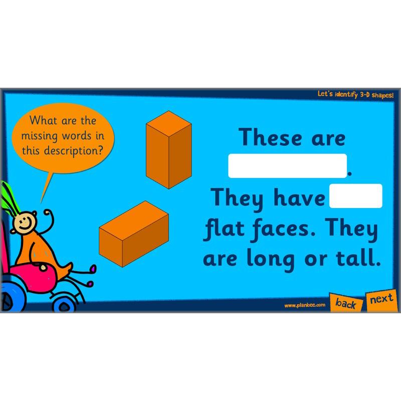 PlanBee Names of 3D shapes Year 1 Shape Lessons | PlanBee