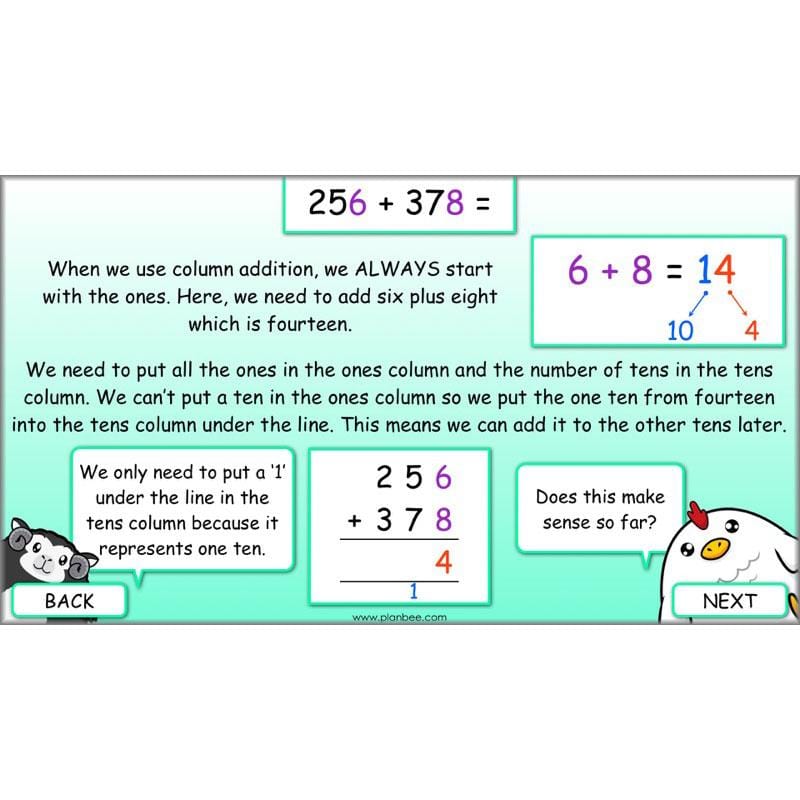 PlanBee Methods of Addition - Addition & Subtraction: Primary Year 4 Maths KS2