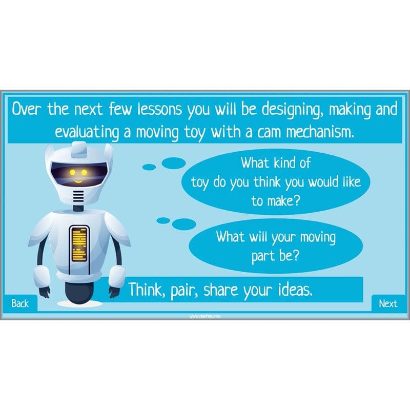 PlanBee Moving Toys KS2 DT Lessons for Year 5 | Cam Mechanisms