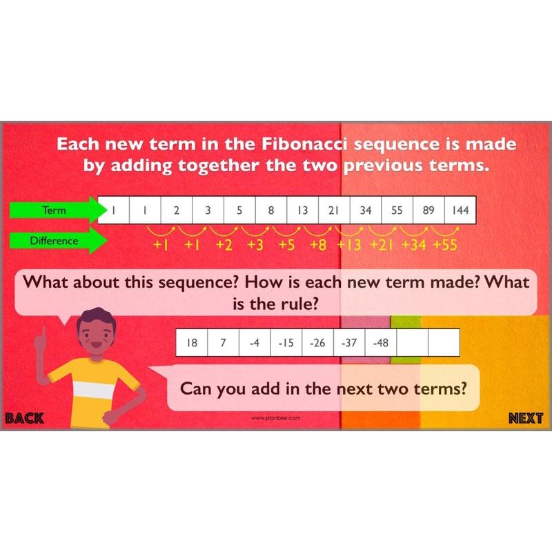 PlanBee The Fibonacci Sequence: KS2 Maths lesson planning