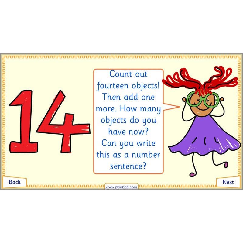PlanBee Let’s find one more and one less - KS1 Maths planning and resources