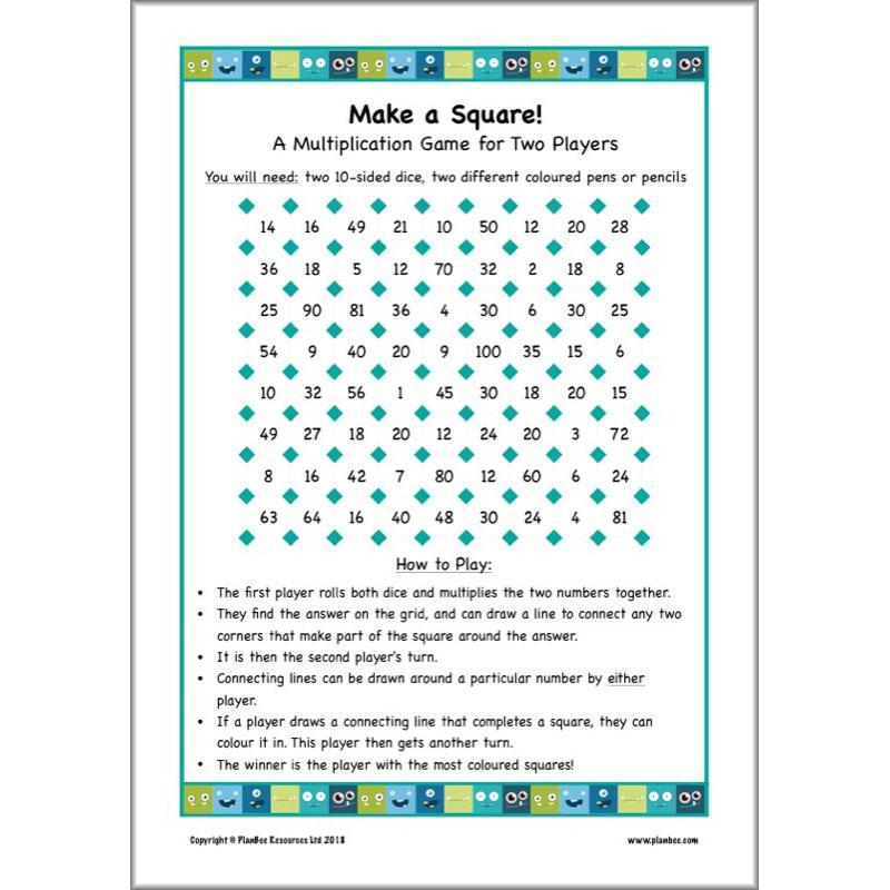 PlanBee FREE Educational Games Pack